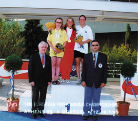 Lene Europa Mester 400 meter Athen 1999.