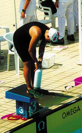 Lene klar til 100 m EM 1999