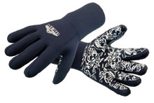 Semi-dry handsken sikrer den bedste isolering med dobbelt manchetter ved håndledet