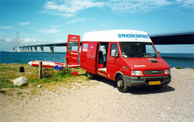 Udpakning af udstyr og bd